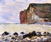Claude Monet - Cliffs of Les Petites-Dalles 1881