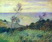 Claude Monet - Cliffs of Varengeville, Gust of Wind 1882