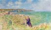 Claude Monet - Edge of the Cliff at Pourville 1882