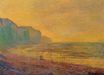 Claude Monet - Low Tide at Pourville, Misty Weather 1882