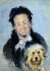 Claude Monet - Portrait of Eugenie Graff or Madame Paul 1882