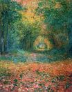 Claude Monet - The Undergrowth in the Forest of Saint-Germain 1882