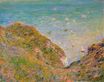 Claude Monet - View from the Cliff at Pourville, Bright Weather 1882