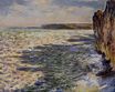 Claude Monet - Waves and Rocks at Pourville 1882