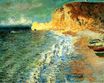 Claude Monet - Morning at Etretat 1883