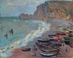 Claude Monet - The Beach at Etretat 1883