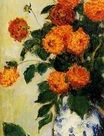 Claude Monet - Dahlias 1883