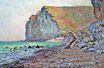 Claude Monet - Cliffs of Les Petites-Dalles 1884