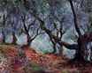 Claude Monet - Grove of Olive Trees in Bordighera 1884