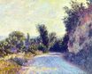 Claude Monet - Road near Giverny 1885