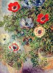 Claude Monet - Stilll Life with Anemones 1885