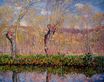 Claude Monet - The Banks of the River Epte in Springtime 1885