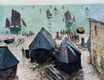 Claude Monet - The Departure of the Boats, Etretat 1885