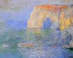 Claude Monet - The Manneport, Reflections of Water 1885
