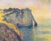 Claude Monet - Cliffs of the Porte d'Aval 1885