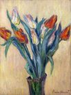 Claude Monet - Vase of Tulips 1885