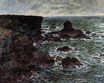 Claude Monet - Rocky Coast and the Lion Rock, Belle-Ile 1886