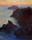 Claude Monet - Rocky Point at Port-Goulphar 1886