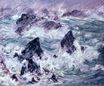 Claude Monet - Storm at Belle-Ile 1886