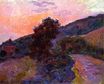 Claude Monet - Sunset at Giverny 1886