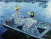 Claude Monet - The Blue Row Boat 1887