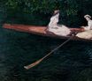 Claude Monet - The Pink Skiff, Boating on the Ept 1887