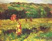 Claude Monet - The Promenade near Limetz 1887
