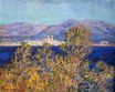 Claude Monet - Antibes Seen from the Cape, Mistral Wind 1888