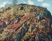 Claude Monet - Study of Rocks 1889