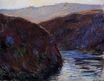 Claude Monet - The Creuse Valley, Evening Effect 1889