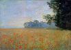 Claude Monet - Oat and Poppy Field 1890