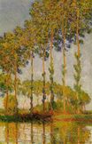 Claude Monet - Poplars, Row in Autumn 1891