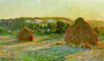 Claude Monet - Wheatstacks. End of Summer 1891