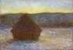 Claude Monet - Grainstack, Thaw, Sunset 1891
