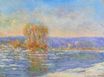 Claude Monet - Floating Ice near Bennecourt 1893