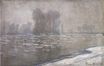 Claude Monet - Ice Floes, Misty Morning 1894