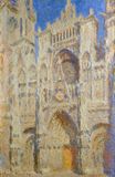 Claude Monet - Rouen Cathedral, Portal in the Sun 1894
