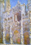 Claude Monet - Rouen Cathedral, Sunlight Effect 1894