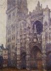 Claude Monet - Rouen Cathedral, The Portal and the Tour d'Albene, Grey Weather 1894