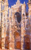 Claude Monet - Rouen Cathedral, the Portal in the Sun 1894