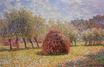 Claude Monet - Haystacks at Giverny 1895
