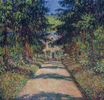 Claude Monet - Pathway in Monet's Garden at Giverny 1900