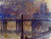 Claude Monet - Charing Cross Bridge, Cleopatra's Needle 1901