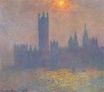Claude Monet - Houses of Parliament, Effect of Sunlight in the Fog 1904