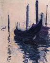 Claude Monet - Gondola in Venice 1908