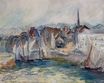 Claude Monet - Boats in the Port of Honfleur 1917