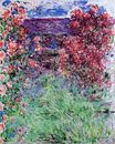 Claude Monet - The House among the Roses 1925