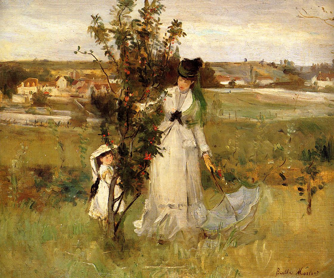 Berthe Morisot - Hide and Seek 1873