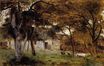 Berthe Morisot - Farm in Normandy 1859