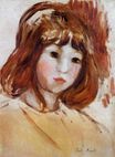 Berthe Morisot - Portrait of a Young Girl 1870-1880